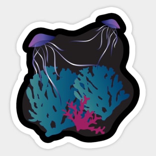 The depth of the sea Sticker